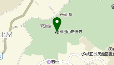 成田太鼓祭の地図画像