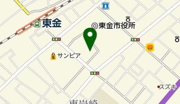 東金産業祭の地図画像