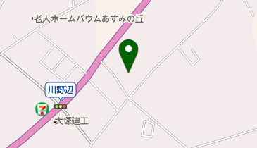 若松みどりの栗園の地図画像