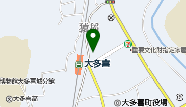 大多喜町観光センターの地図画像