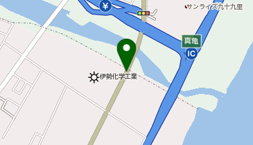 一般県道九十九里一宮大原自転車道線の地図画像