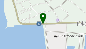 一般県道飯岡九十九里自転車道線の地図画像