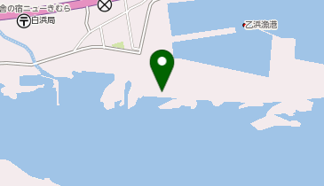 乙浜漁港の地図画像