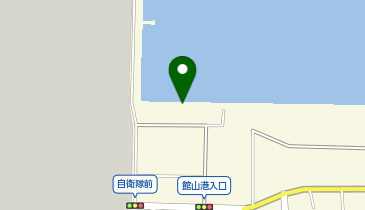 館山港の地図画像