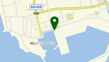 船形漁港の地図画像
