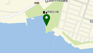 手賀沼の地図画像