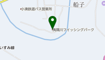 夷隅川フィッシングパークの地図画像