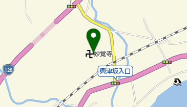 妙覚寺の地図画像
