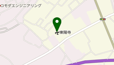 東陽寺の地図画像