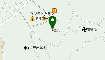 佐倉天然温泉澄流の地図画像