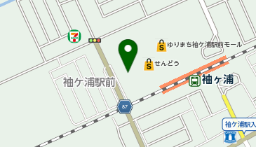 湯舞音袖ケ浦店の地図画像