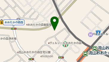 竜泉寺の湯スパメッツァおおたかの地図画像