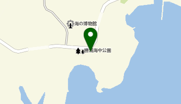 かつうら海中公園滞在型観光施設edenの地図画像