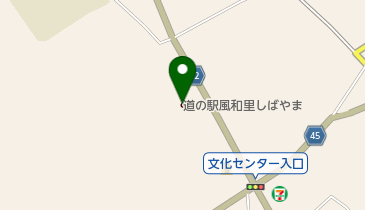 地域交流パーク風和里しばやまの地図画像