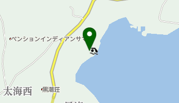 八岡海水浴場の地図画像