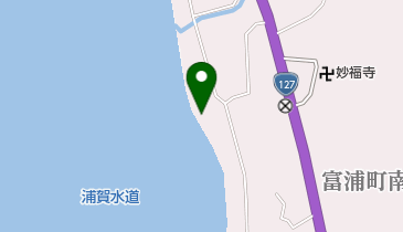 南無谷南海水浴場の地図画像