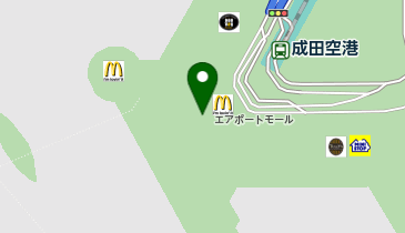 成田国際空港第1ターミナルの地図画像