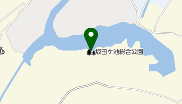 坂田ケ池総合公園の地図画像