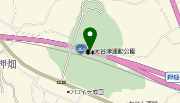 なごみの米屋ぴーちゃんフィールド大谷津の地図画像