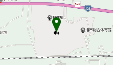 旭スポーツの森公園の地図画像