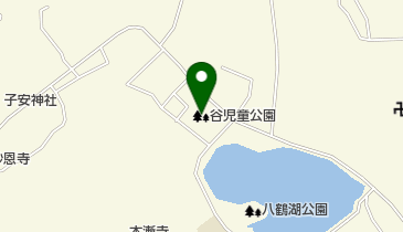 谷児童公園の地図画像