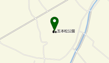 五本松公園の地図画像