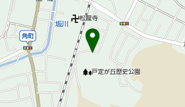 戸定が丘歴史公園の地図画像