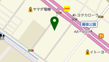 幕張舟溜跡公園の地図画像