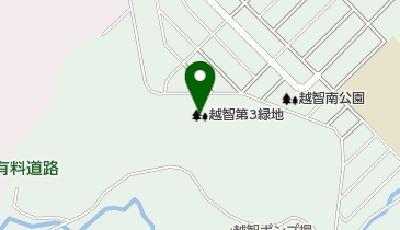 越智第3緑地の地図画像