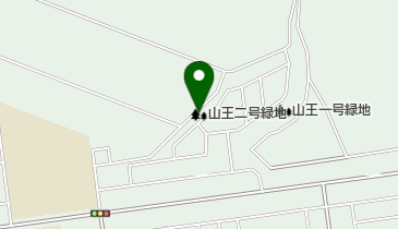 山王二号緑地の地図画像