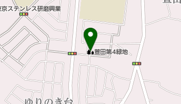 萱田第4緑地の地図画像