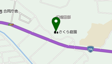 諏訪尾余緑地の地図画像