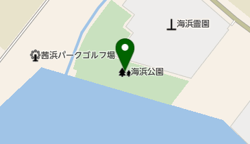海浜公園の地図画像