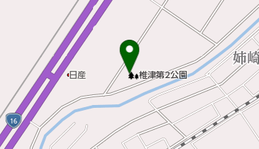 椎津第2公園の地図画像