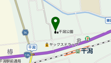 干潟公園の地図画像