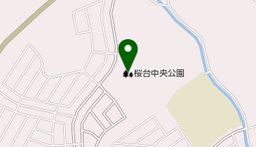 桜台中央公園の地図画像