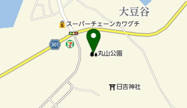 丸山公園の地図画像