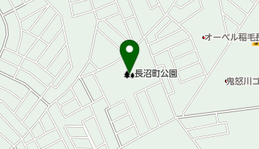 長沼町公園の地図画像