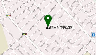 勝田台中央公園の地図画像