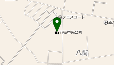 八街中央公園の地図画像