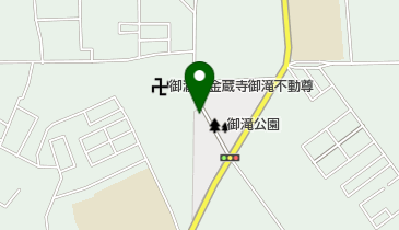 御滝公園の地図画像