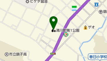 清川町第1公園の地図画像