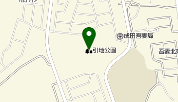 引地公園の地図画像