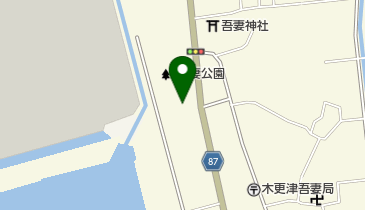 吾妻公園の地図画像