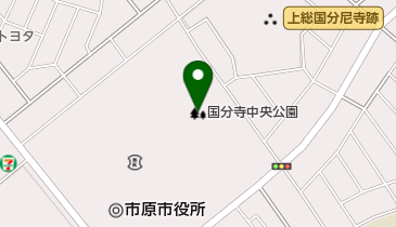 国分寺中央公園の地図画像