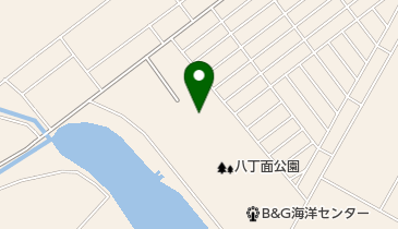 八丁面公園の地図画像