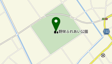 野栄ふれあい公園の地図画像