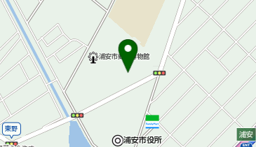 浦安公園の地図画像