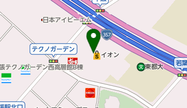 イオン海浜幕張店の地図画像