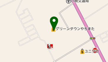 イオン八街店の地図画像